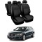 Huse Scaune Audi A3 2008-2012, din piele+textil premium dedicate Huse Scaune Audi A3 2008-2012, din piele+textil premium dedicate