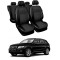 Huse Scaune premium Audi Q5 2009-2017, piele+textil premium Huse Scaune premium Audi Q5 2009-2017, piele+textil premium