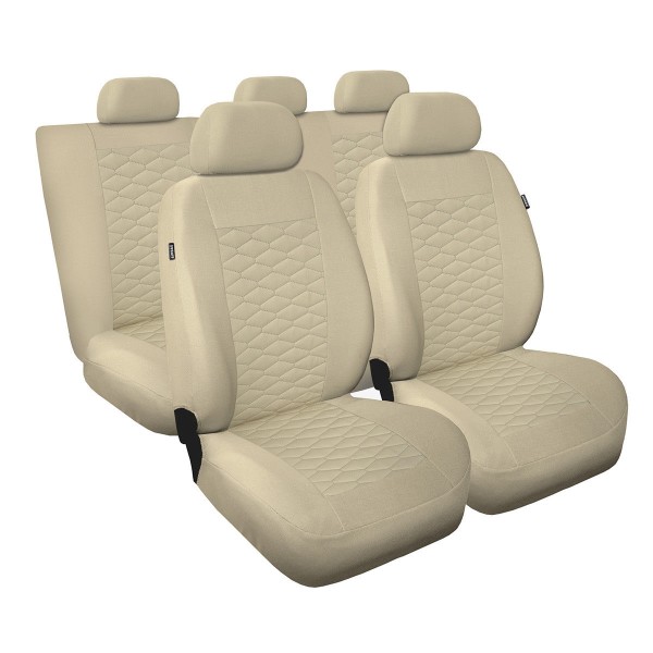 Huse Scaune Bej  Hyundai Sante Fe 2007-2012 dedicate