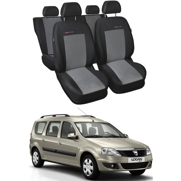 Huse Scaune Dedicate Dacia Logan Mcv 2006-2012  *100% bumbac si textil