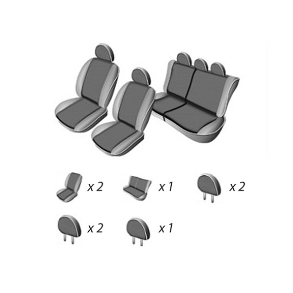 Huse Scaune Dedicate Dacia Logan Mcv 2006-2012 cu bancheta fractionata *100% bumbac si textil Huse Scaune Dedicate Dacia Logan Mcv 2006-2012 cu bancheta fractionata *100% bumbac si textil