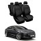 Huse Scaune premium Ford Mondeo 2014-2018, piele+textil premium Huse Scaune premium Ford Mondeo 2014-2018, piele+textil premium