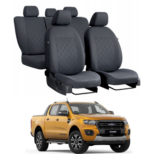 Huse Scaune Ford Ranger 5 locuri  2017-2019 double cab