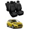 Huse Scaune premium Ford Fiesta 2013-2017 din piele si material textil Huse Scaune premium Ford Fiesta 2013-2017 din piele si material textil