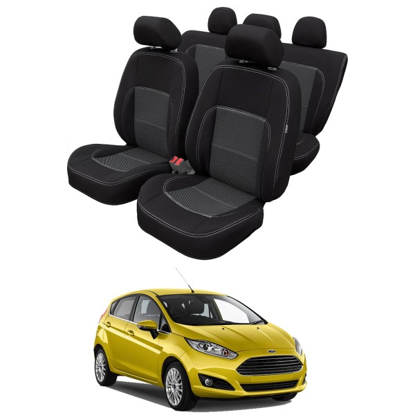 Huse Scaune  Ford Fiesta 2013-2017 din bumbac