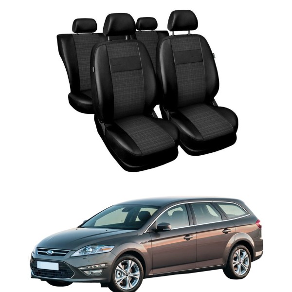 Huse Scaune Ford Mondeo 2006-2014  din piele si material textil