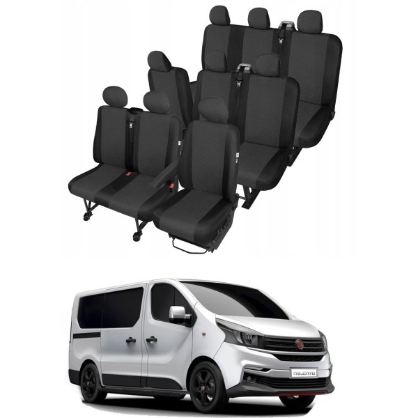 Huse Scaune 9 locuri ( 8+1)  Fiat Talento 2016-2019
