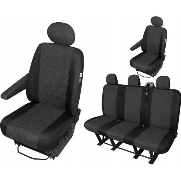 Huse Scaune 5 locuri Fiat Scudo/Citroen Jumpy/Peugeot Expert 2009-2015 dedicate
