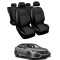 Huse Scaune din piele si material textil Honda Civic sedan/hatchback 2015-2019 Huse Scaune din piele si material textil Honda Civic sedan/hatchback 2015-2019