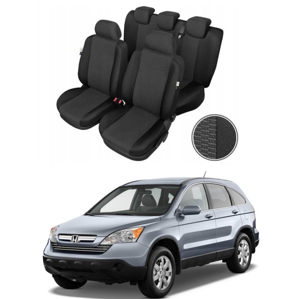 Huse Scaune Dedicate Honda CR-V 2009-2012 Premium Bancheta Fractionata