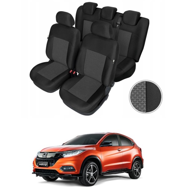 Huse Scaune Dedicate Honda HR-V 2014-2019 Premium Bancheta Fractionata