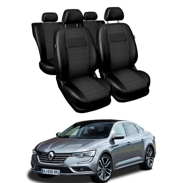 Huse Scaune din piele si material textil Renault Talisman 2015-2019
