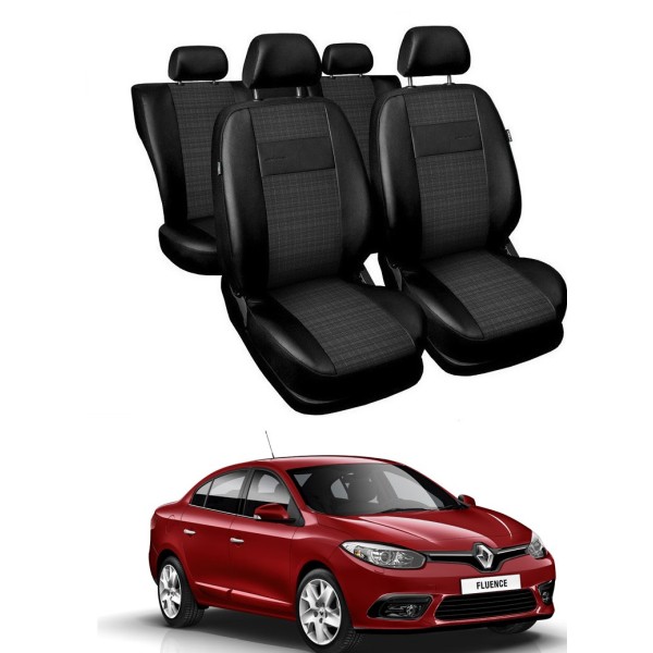 Huse Scaune piele si material textil Renault Fluence 2009-2019