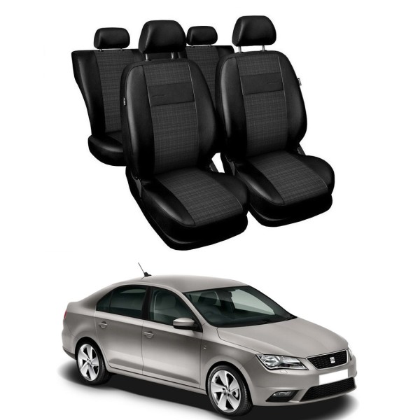 Huse Scaune piele si material textil Seat Toledo 2013-2020