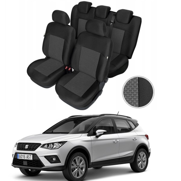 Huse Scaune Dedicate Seat Arona 2017-2020 Premium Bancheta Fractionata