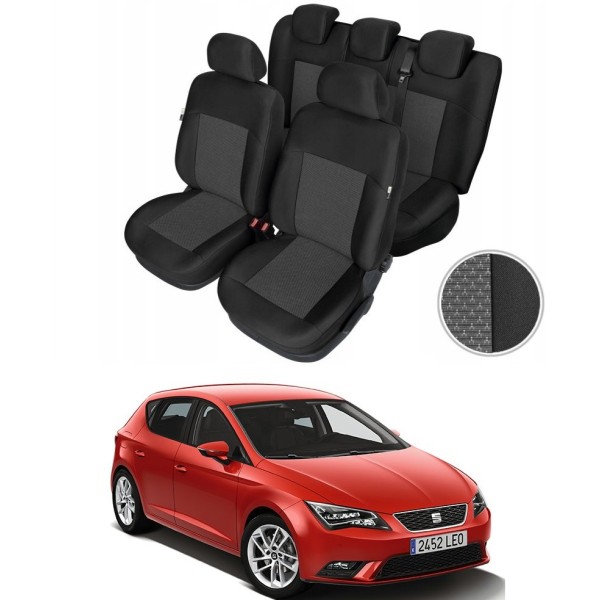 Huse Scaune Dedicate Seat Leon 2012-2020 Premium Bancheta Fractionata