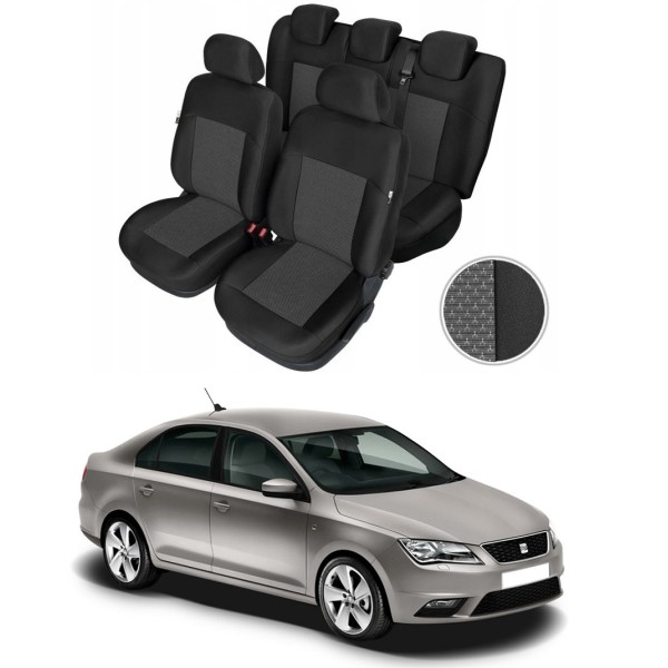 Huse Scaune Dedicate Seat Toledo 2013-2020 Premium Bancheta Fractionata
