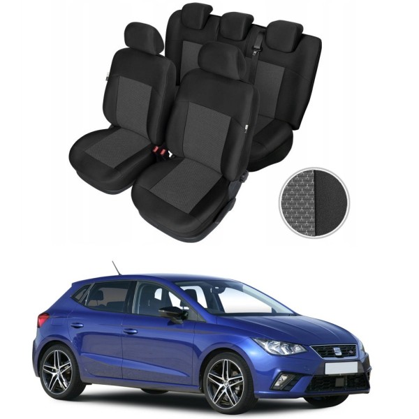 Huse Scaune Dedicate Seat Ibiza 2016-2020 Premium Bancheta Fractionata