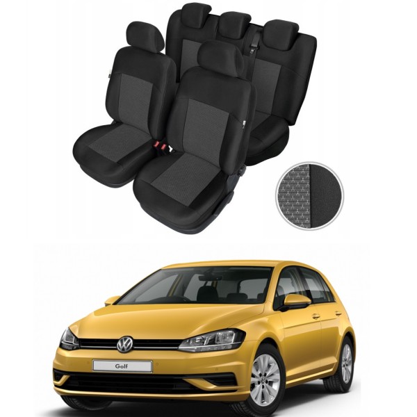 Huse Scaune Dedicate (VW) Volkswagen Golf 7 Premium Bancheta Fractionata
