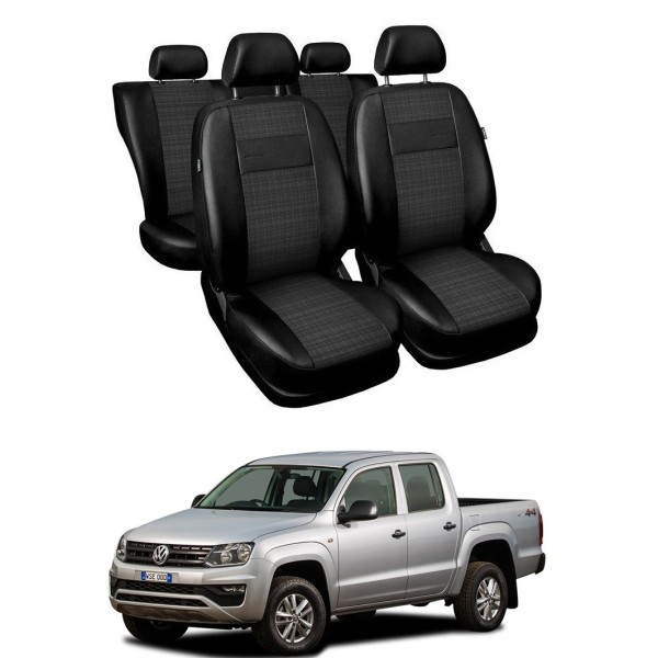 Huse Scaune din piele si material textil (VW) Volkswagen Amarok 2012-2019