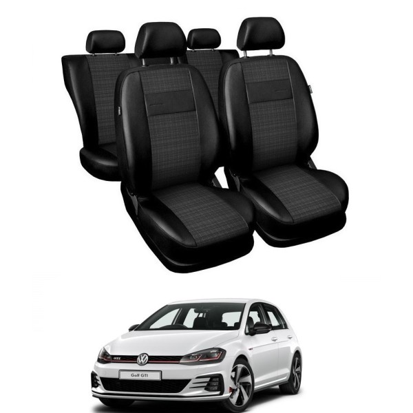 Huse Scaune din piele si material textil (VW) Volkswagen Golf 7
