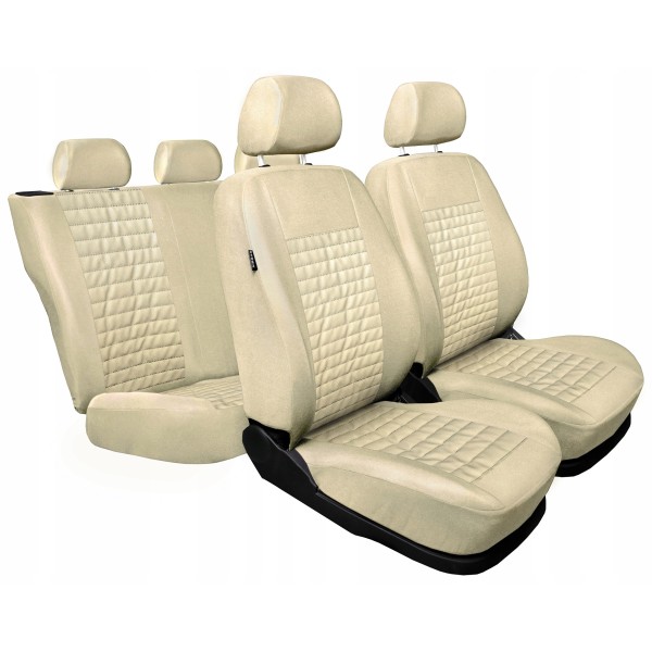 Huse Scaune Bej (VW) Volkswagen Passat B6 2005-2010 Bancheta Fractionata