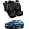 Huse Scaune Vw T-ROC 2017-2019 dedicate din piele si material textil Huse Scaune Vw T-ROC 2017-2019 dedicate din piele si material textil