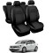 Huse Scaune Vw Golf 6 -2008-2012- dedicate din piele si material textil Huse Scaune Vw Golf 6 -2008-2012- dedicate din piele si material textil