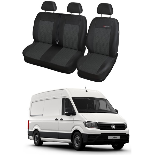 Huse Scaune Vw Crafter (2+1) 2017-2019 < 3 locuri