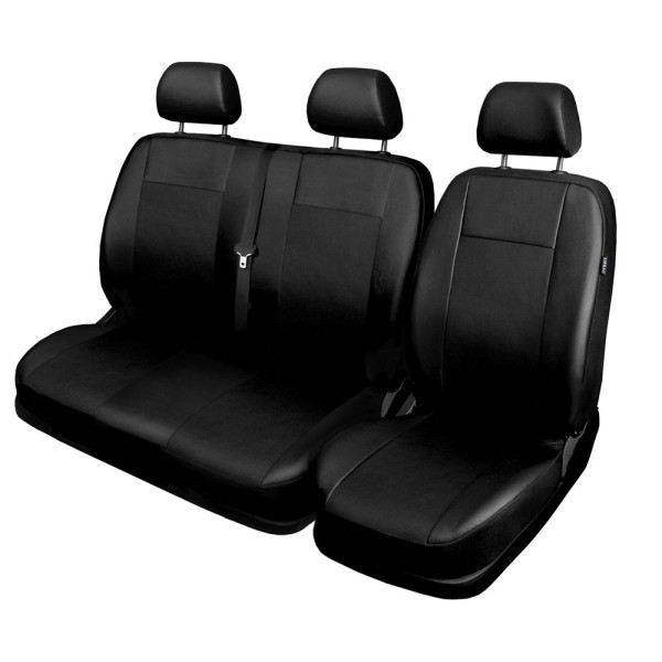 Huse Scaune Vw Crafter (2+1) din piele 2018< 3 locuri