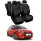 Huse Scaune Hyundai i20 2014-2019, piele+textil premium Huse Scaune Hyundai i20 2014-2019, piele+textil premium