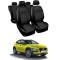 Huse Scaune Hyundai Kona 2017-2019, exclusive din peile si textil Huse Scaune Hyundai Kona 2017-2019, exclusive din peile si textil
