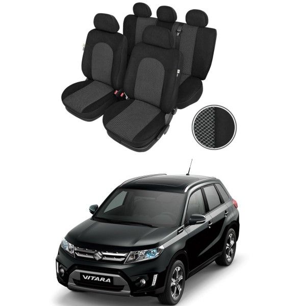 Huse Scaune Suzuki Vitara 2015-2019 *100% bumbac si textil