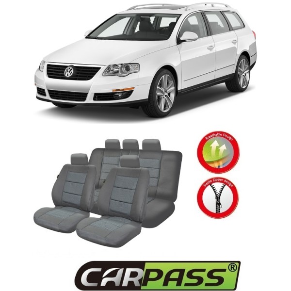 Huse Scaune Dedicate Vw Passat B6 2005-2010 Premium
