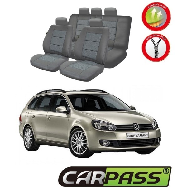 Huse Scaune Dedicate Vw Golf 6 2009-2013 Variant/Hatchback Premium