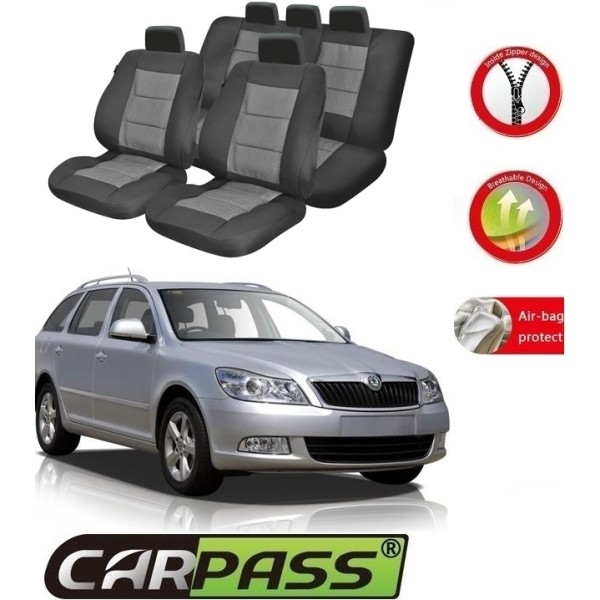 Huse Scaune Dedicate Skoda Octavia 2005-2012 Premium