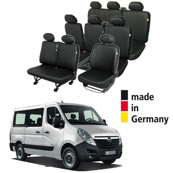Huse Scaune Dedicate Opel Movano 9 Locuri ( 8+1) 2010-2017 Premium