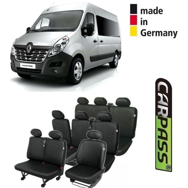 Huse Scaune Dedicate Renault Master 8+1 Locuri 9 locuri 2010-2017 Premium
