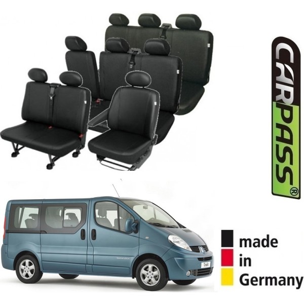 Huse Scaune Dedicate Renault Trafic  8+1 Locuri   9 locuri 2001-2014 Premium