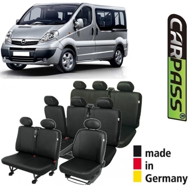 Huse Scaune Dedicate Opel Vivaro 8+1 Locuri 2001-2014 Premium