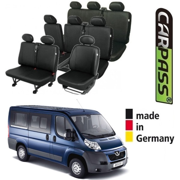 Huse Scaune Dedicate Peugeot Boxer 8+1 Locuri 2006-2013 Premium