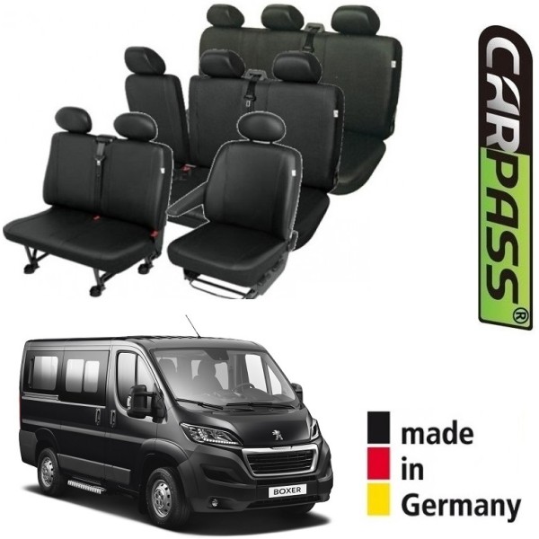Huse Scaune Dedicate Peugeot Boxer 8+1 Locuri 2014-2017 Premium