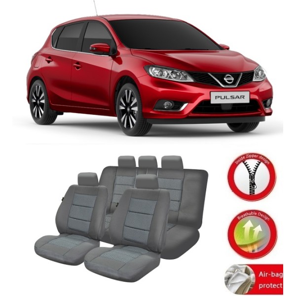 Huse Scaune Dedicate Nissan Pulsar 2014-2017 Premium