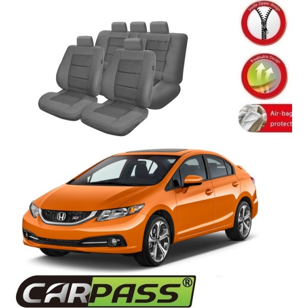 Huse Scaune Dedicate Honda Civic 2013-2017 Premium