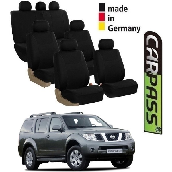 Huse Scaune Dedicate Nissan Pathfinder 7 Locuri  2004-2013 Premium