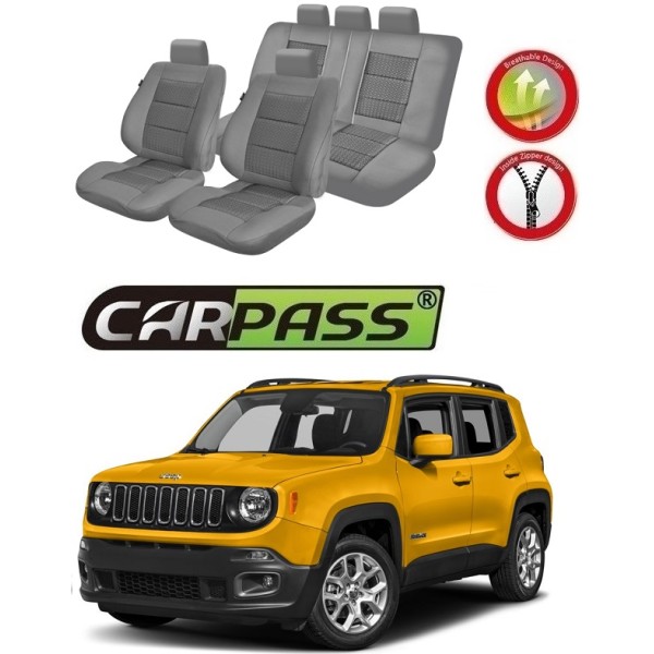 Huse Scaune Dedicate Jeep Renegade 2015-2017 Premium