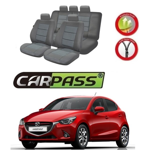Huse Scaune Dedicate Mazda 2 2014-2017 Premium