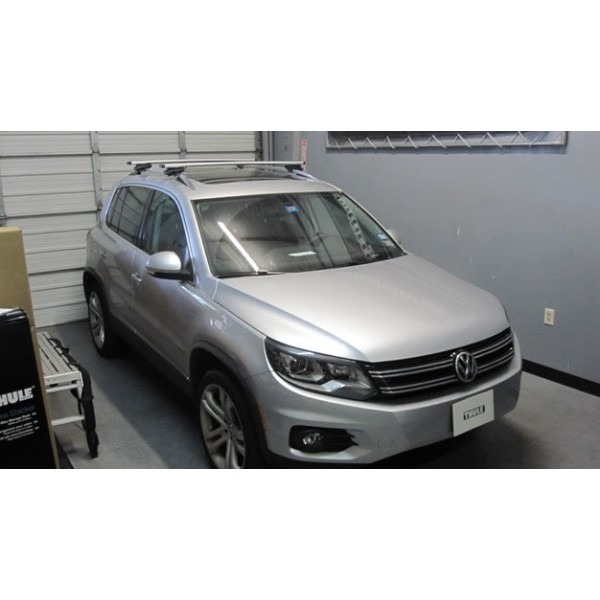 Bare portbagaj pentru Vw Tiguan 2012 din aluminiu cu sistem antifurt si cheie Bare portbagaj pentru Vw Tiguan 2012 din aluminiu cu sistem antifurt si cheie