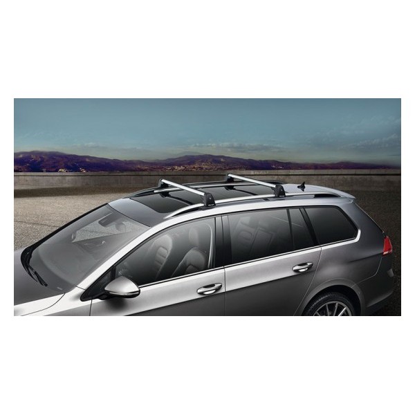 Bare portbagaj pentru Vw Golf 7 break/combi 2017 din aluminiu cu sistem antifurt si cheie Bare portbagaj pentru Vw Golf 7 break/combi 2017 din aluminiu cu sistem antifurt si cheie