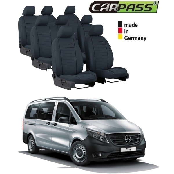 Huse Scaune dedicate Mercedes Vito 8 locuri 2015-2019